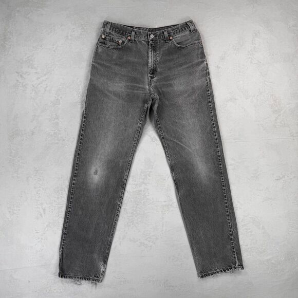 Vintage 2001 Levi's 550 Red Tab Jeans "Every Garment Guaranteed" Fit 33 x 34 - Picture 1 of 8